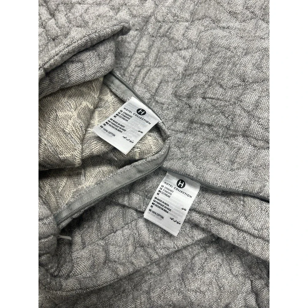 Hotel Collection Prism Matelasse FULL/QUEENDuvet Cover + 2 Standard Shams
